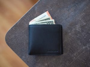 Black wallet